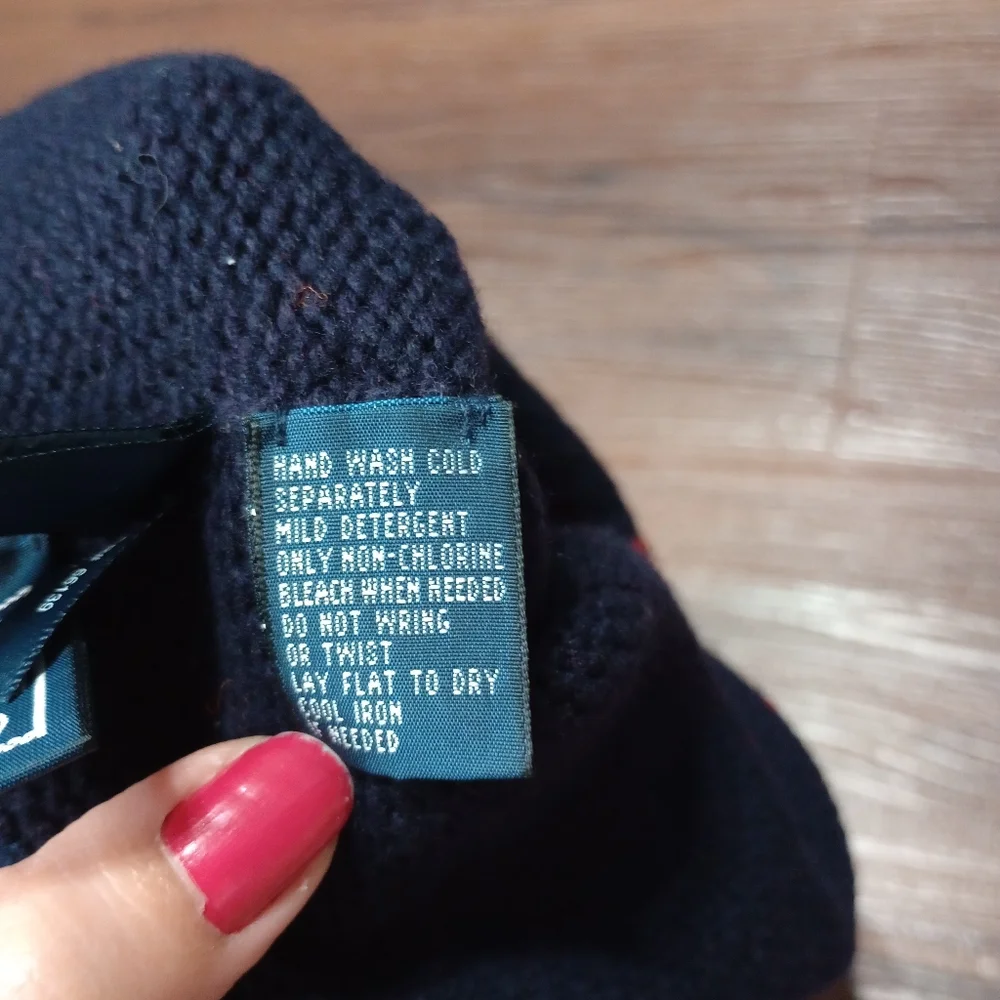 Polo by Ralph Lauren Blue Label Big Pony Lambswool Beanie